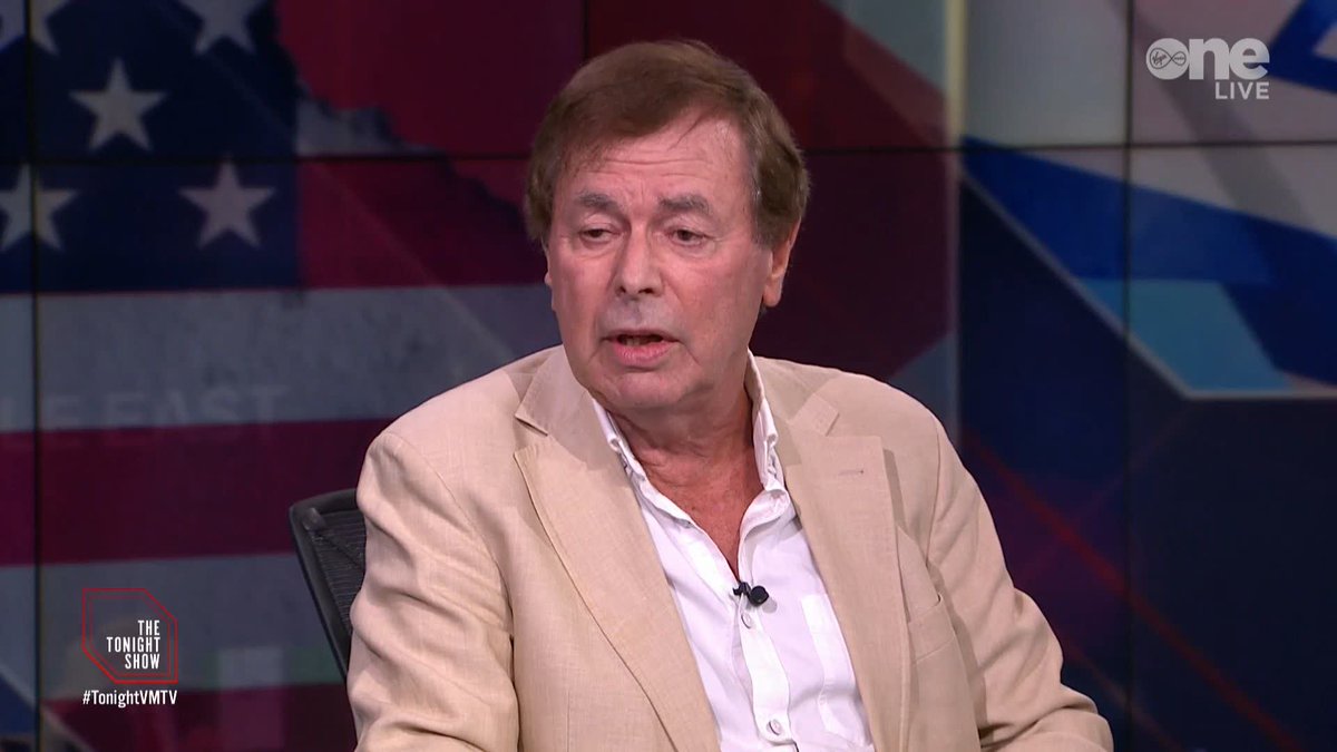 🗣️ "Hamas - as a terrorist organisation, as a fundementalist organisation - should not be part and parcel of the governance there." — Alan Shatter #TonightVMTV