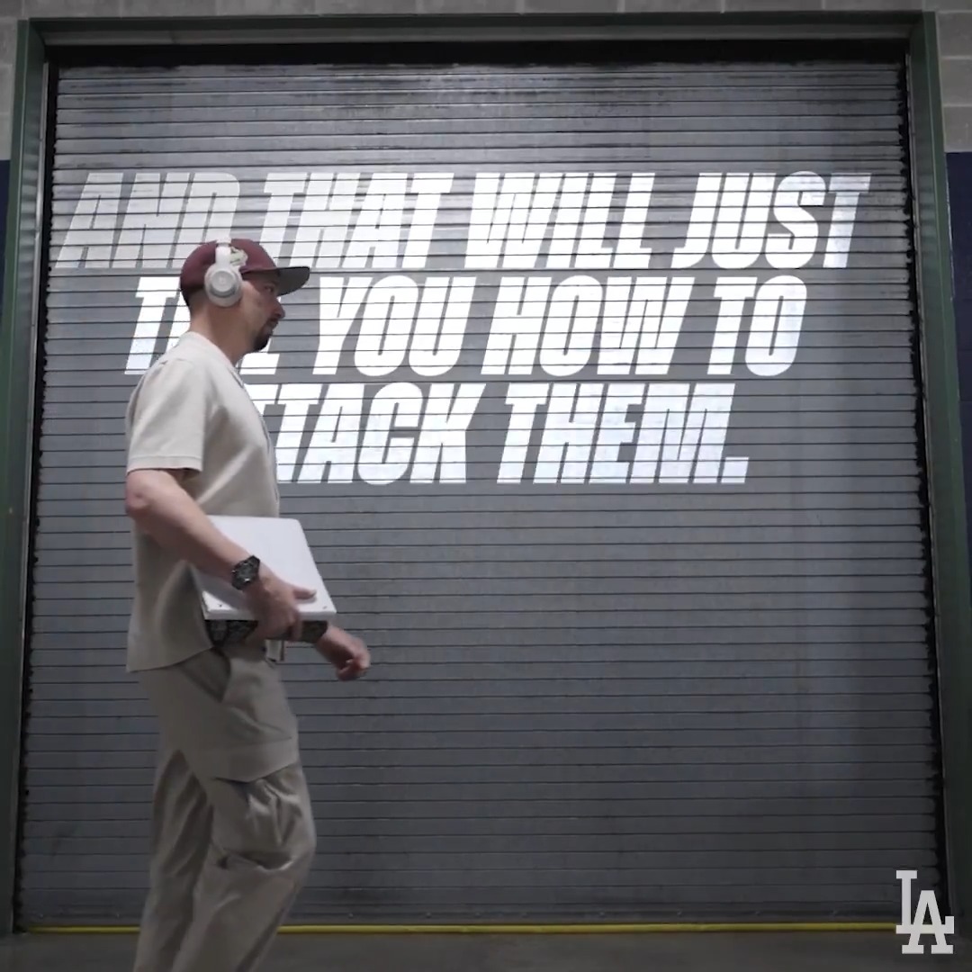 Blake's ready to attack Game 1.