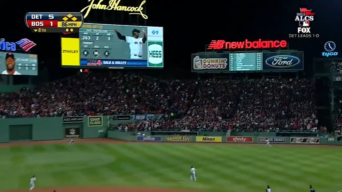 12 YEARS AGO, TONIGHT 🗓️ Big Papi sends a SLAM into the bullpen to tie it late in Game 2 of the ALCS ☄️ THE MOST CLUTCH HITTER OF ALL TIME 🐐 David Ortiz / @mlbonfox