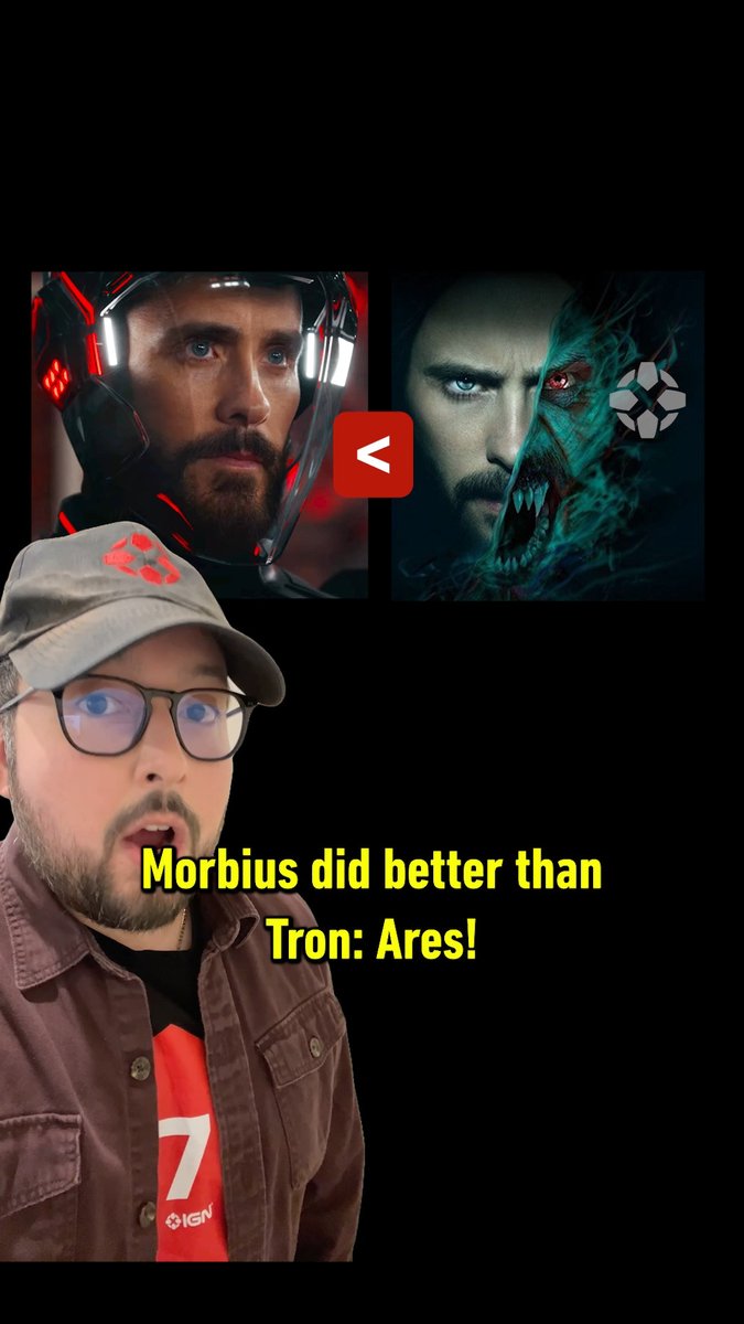 Jared Leto's Tron: Ares had a weaker opening weekend than Morbius: