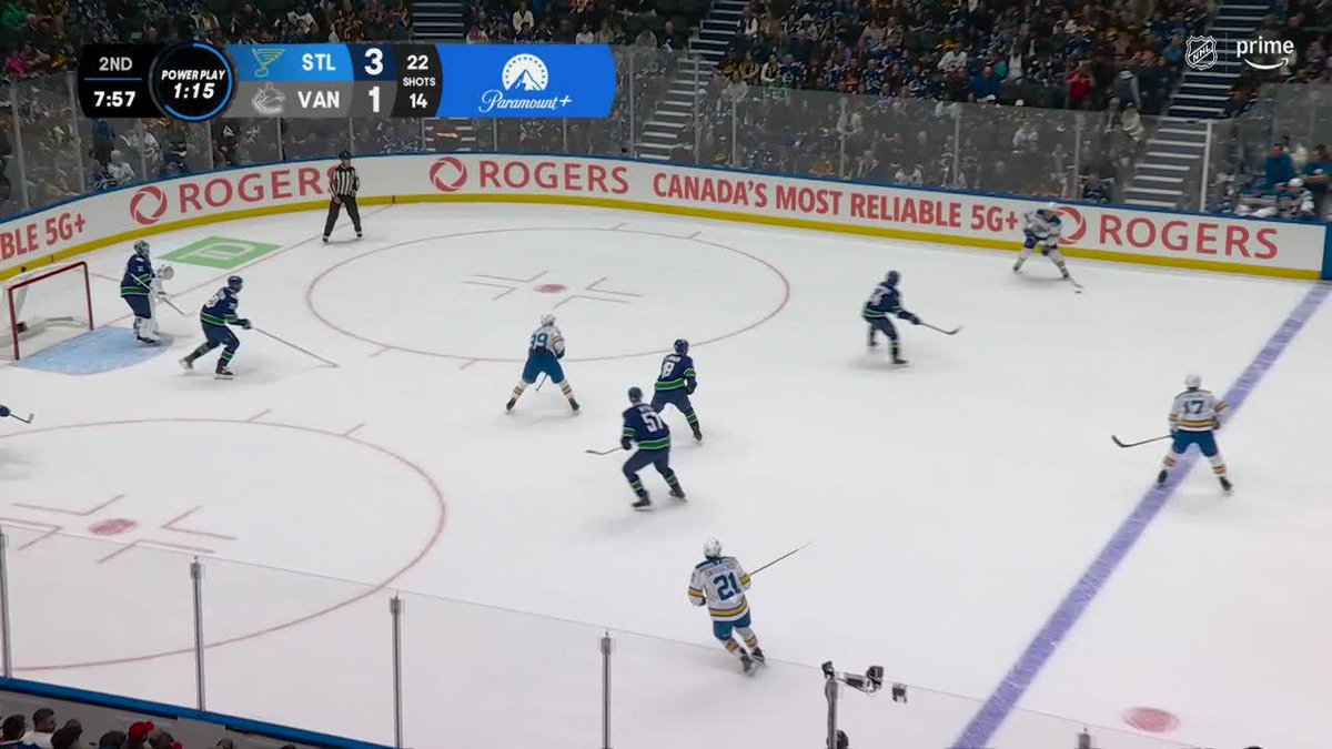 Shorthanded Sherwood for his second of the night! 🗣️