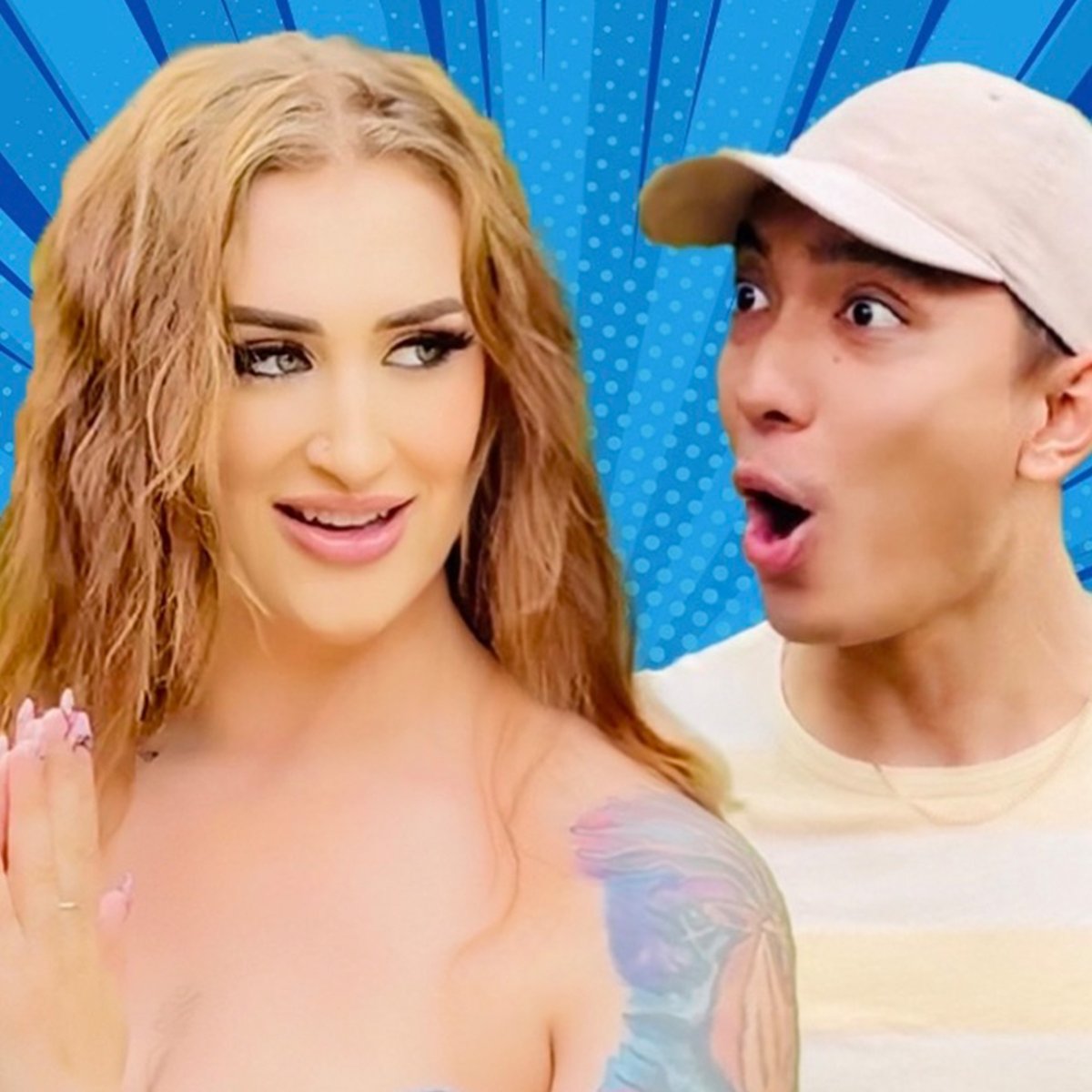 The Queen of TikTok, Avalon Mira, tried to teach me her dance moves… emphasis on tried. 😂🔥 This one got out of hand fast. 👀 🔗 Avalon Mira Love Her Films