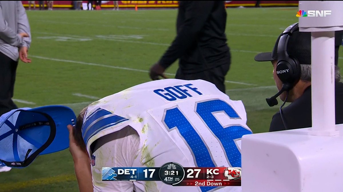 Lions Lament the Greatness of the Kansas City Chiefs.