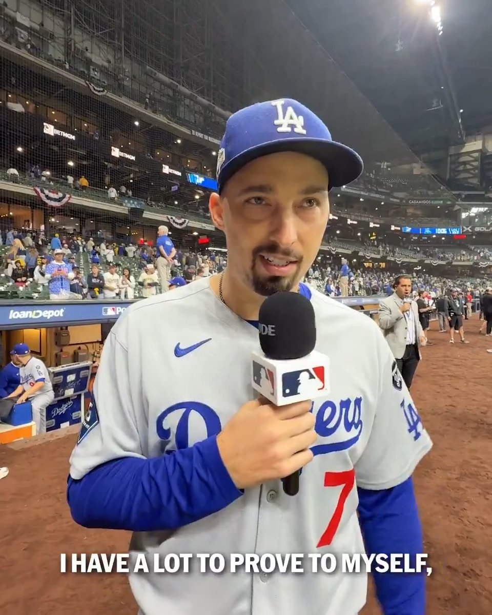 Blake Snell was absolutely locked in throughout his spectacular #NLCS Game 1 start 😤
