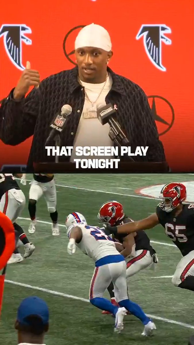 Michael Penix Jr.'s favorite Bijan moment happened during the MNF win 👀