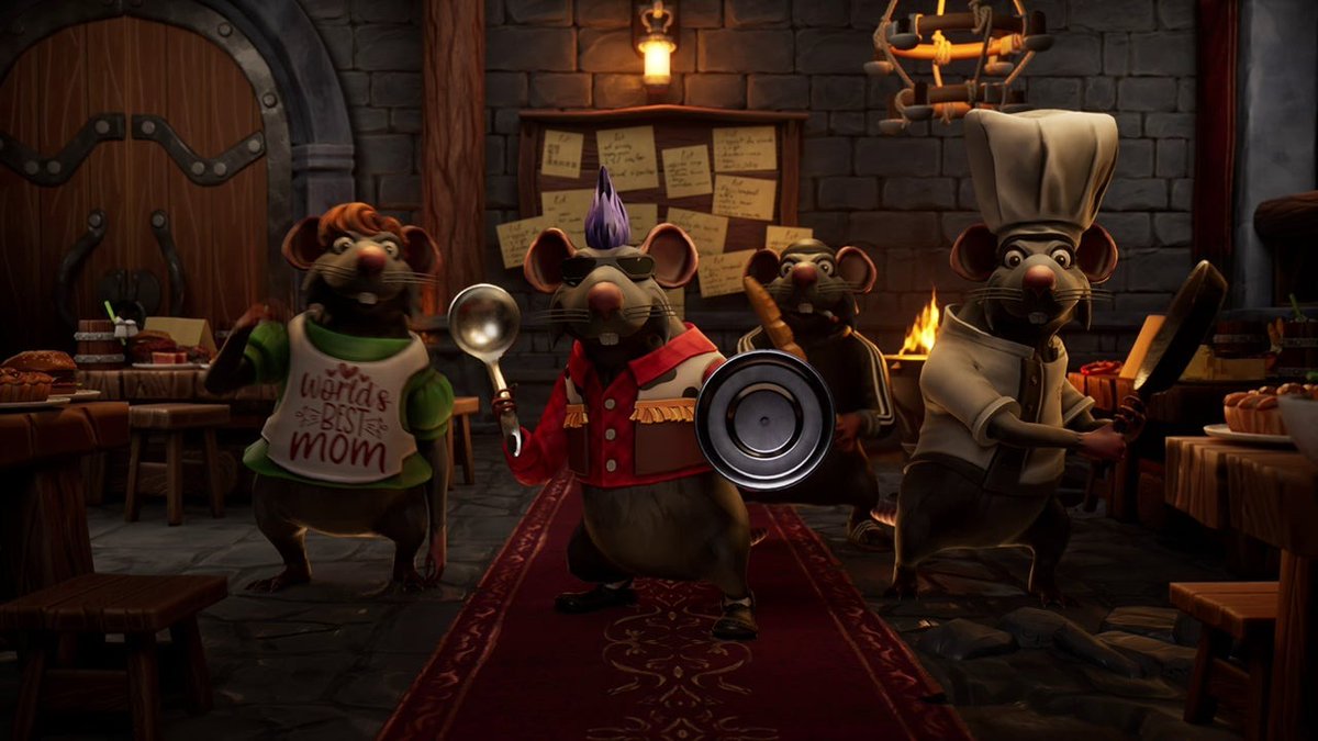 Become a legendary rat chef with your rat friends in Restaurats, where you'll serve orcs and vampires in your medieval dungeon restaurant! 🐀🍝