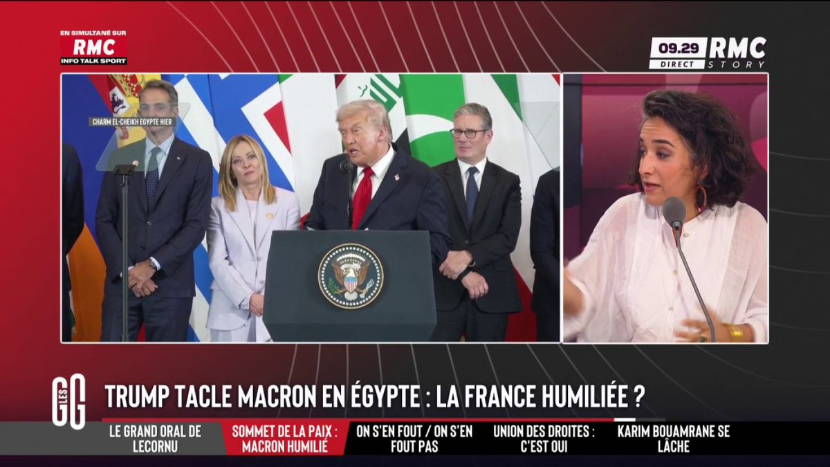 🇺🇸 Trump tacle Macron 🗣️ Chirinne Ardakani : "C'est une scène caractéristique d'un masculiniste !" 🗣️ Charles Consigny : "C'est une vanne de Trump... Le problème de Trump c'est que c'est un homme... Il y a une certaine gauche qui est en train d'interdire l'humour !" #GGRMC