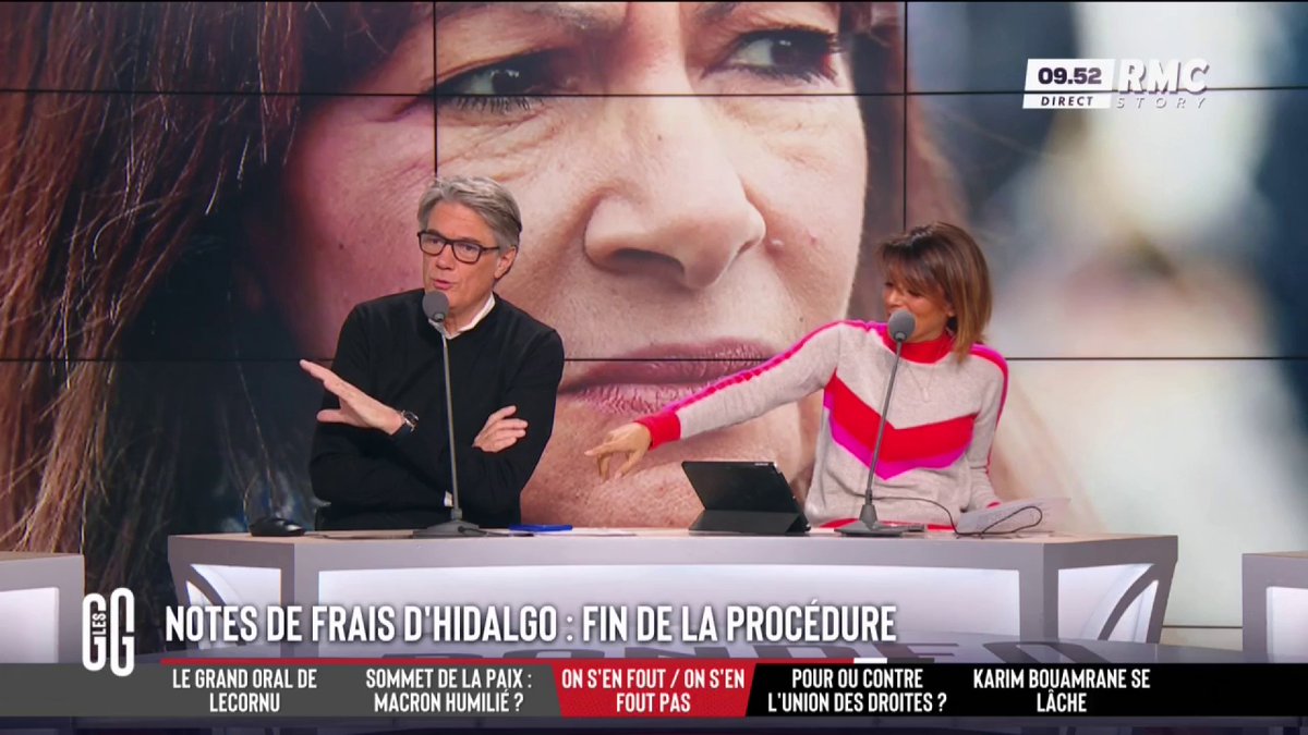 💶 Notes de frais d'Hidalgo : le Conseil d'État met fin à la procédure 🗣️ Alain Marschall : "Juste... le Conseil d'État est dirigé par Monsieur Didier Tabuteau (ex-président désormais vice-président) qui est passé par tous les cabinets ministériels de gauche du PS..." #GGRMC
