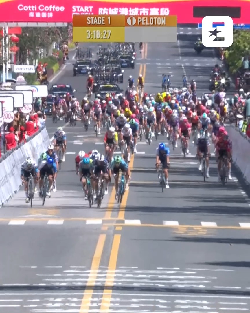 🇫🇷 Paul Magnier vainqueur en 2025, épisode 15 ! Le Français a remporté la 1ère étape du Tour du Guangxi #LesRP