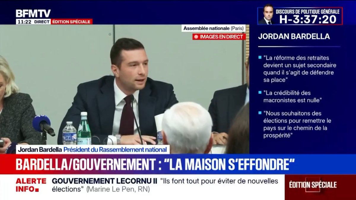 Nous savons que notre arrivée au pouvoir est possible. Tout ce qui est mise en œuvre n'a qu'un seul objectif : d'empêcher cette arrivée au pouvoir. Or empêcher un parti d'accéder aux responsabilités ne constitue pas un projet sérieux pour les Français.