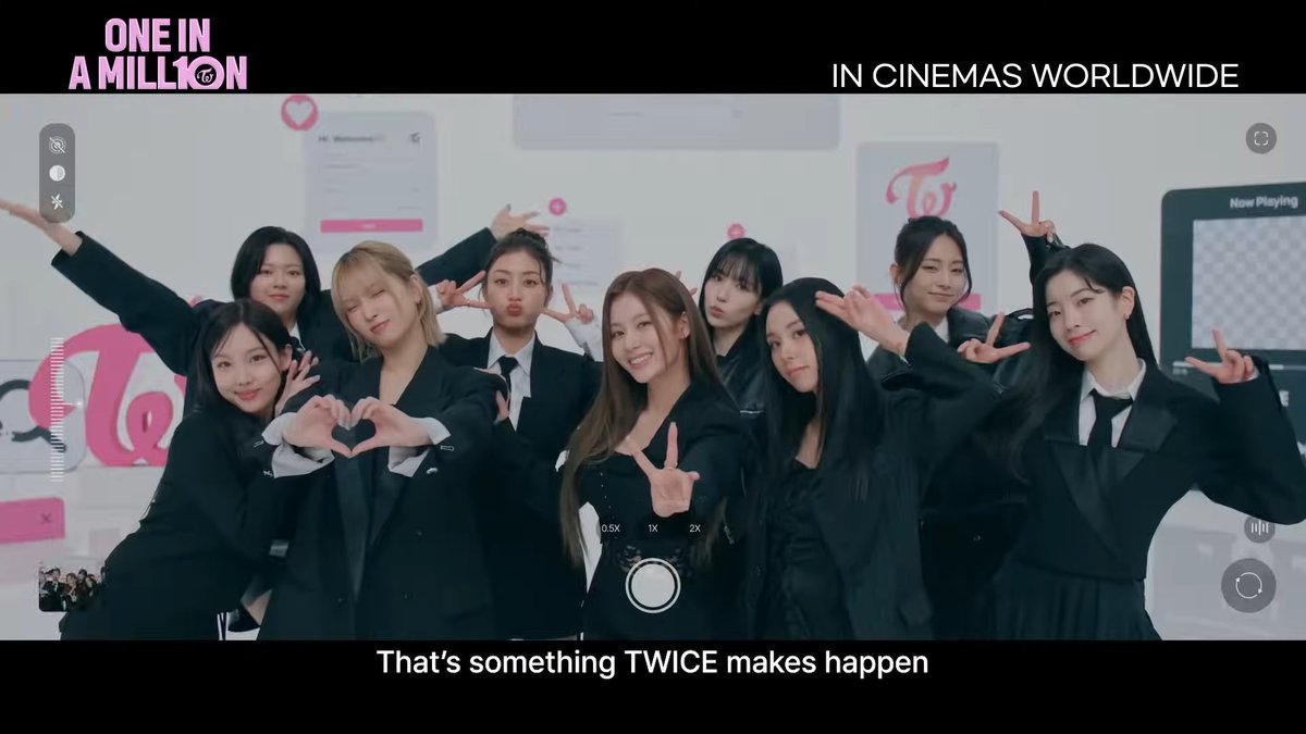 New special trailer for 'TWICE : ONE IN A MILL10N' 10th Anniversary Documentary Film. In theaters starting October 20th.