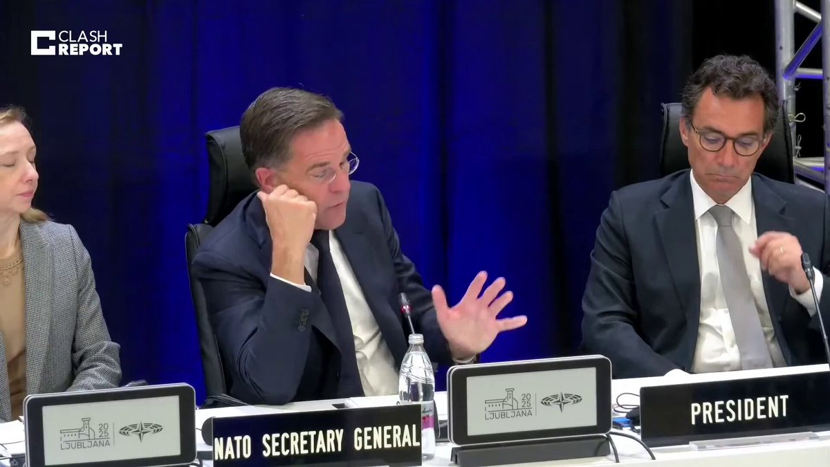 NATO Secretary General Mark Rutte: “If China decides to move against Taiwan, it will likely push its junior partner — Russia under Putin — to act against NATO in order to distract us.”