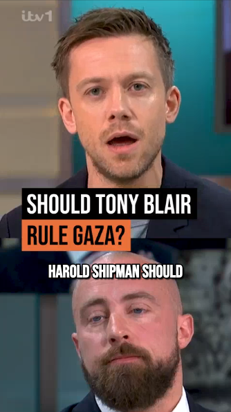 Tony Blair should run Gaza because he has Middle East experience, we’re told. That’s like saying Harold Shipman should run a care home because he’s got experience with pensioners. (h/t Karl Hansen)