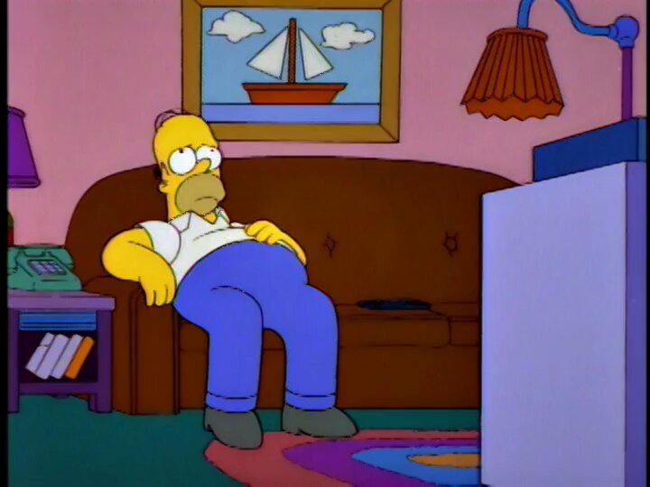 Uh, TV respects me. It laughs with me, not at me!