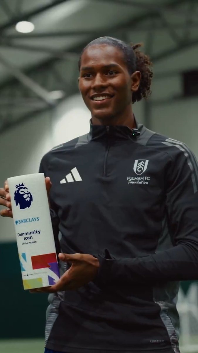 Introducing the first ever Barclays Football Community Icon of the Month ✨ Five years ago, Shai attended Premier League Kicks. Today, he’s coaching the next generation. Fulham Football Club | Fulham Football ClubFound