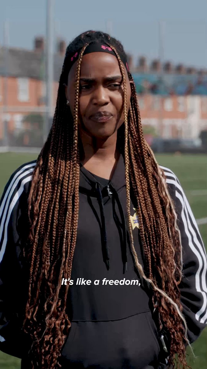 Four years ago, Mary fled South Sudan and found safety on the football fields of Belfast. Football has been more than a game for Mary, much like it has for many refugees. It gave her confidence, community and hope. 💙 #UnityEUROCup