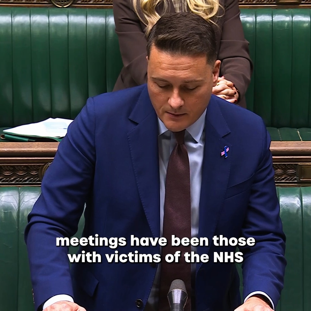 "What should have been a moment of joy became a terrifying ordeal." @WesStreeting reflects on the experiences of families who lost babies after failures in NHS maternity care. #BabyLossAwarenessWeek