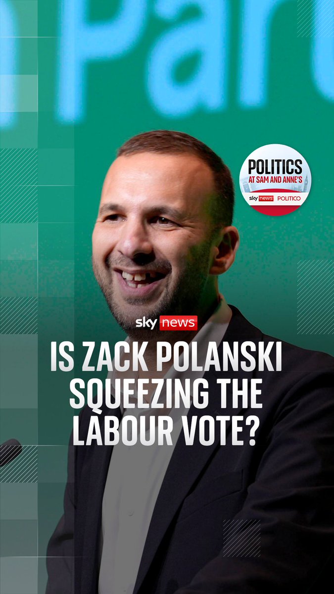 Is Zack Polanski squeezing the Labour vote? Sky's Sam Coates and Politico's Anne McElvoy discuss the polls post conferences and assess who the winners and losers are. Listen to #PASAA wherever you get your podcasts 🎧