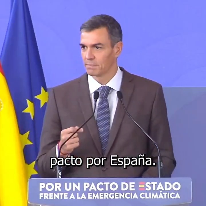Hago un llamamiento a todos, especialmente al PP, para forjar un Pacto de Estado frente a la Emergencia Climática. Es hora de dejar la ideología a un lado, escuchar sin prejuicios y actuar con generosidad. Garanticemos una España habitable hoy y más sostenible para el futuro.
