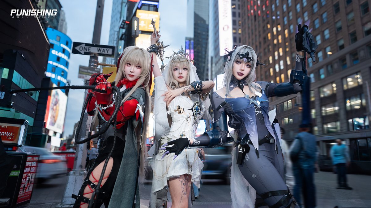 [Punishing: Gray Raven | Times Square Pop-up Event Recap] Dear Commandants, check out the recap video of the Times Square pop-up event! Thanks to all the passionate fans and amazing cosplayers who brought Bianca to life. We hope you had a great time! #punishinggrayraven #PGR