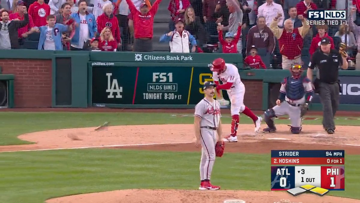 3 years ago today, postseason baseball returned to Citizens Bank Park for the first time in 11 years.