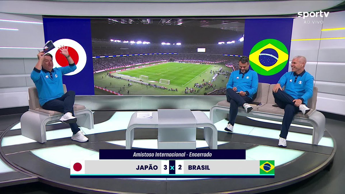 “Esse alto nível tem detalhes que fazem toda a diferença. Que sirva de aprendizado, porque a Copa do Mundo está aí. No alto nível, 45 minutos podem custar um sonho de infância.” 🎙️ Casemiro, após Japão 3x2 Brasil. 🎥 sportv | ge