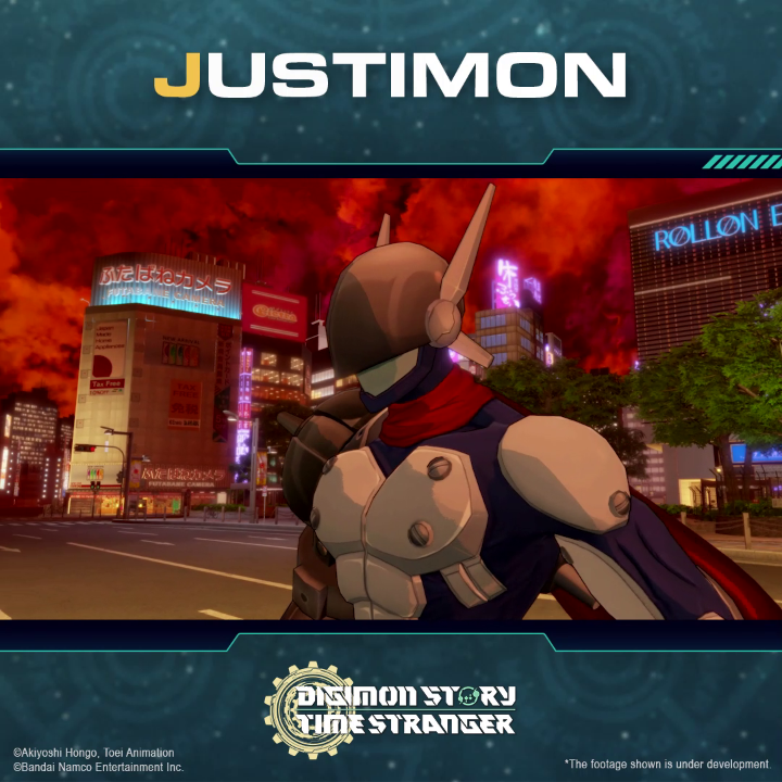 Justimon Level: Mega Type: Cyborg Attribute: Vaccine #ADAMAS_ConfidentialReport #TimeStranger