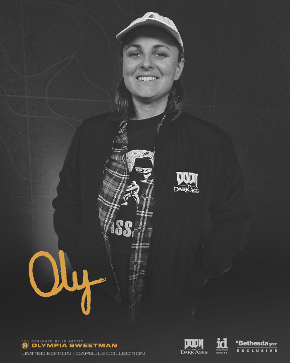Say hello to the designer behind the Wave 1 | Soldier Jacket: id Software Concept Artist Olympia Sweetman 👉