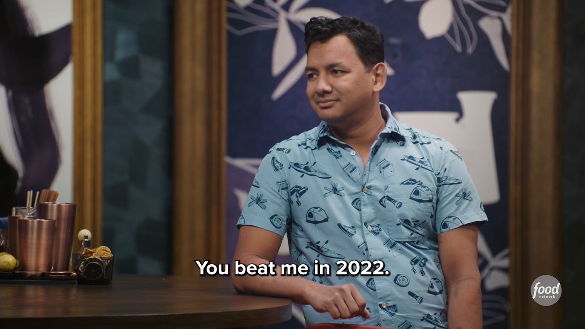 This chef BEAT Bobby Flay… will he be able to beat the Titans? Watch Avishar Barua compete against Ayesha Nurdjaja, Michael Voltaggio and Brooke Williamson on #BobbysTripleThreat TONIGHT at 8|7c!