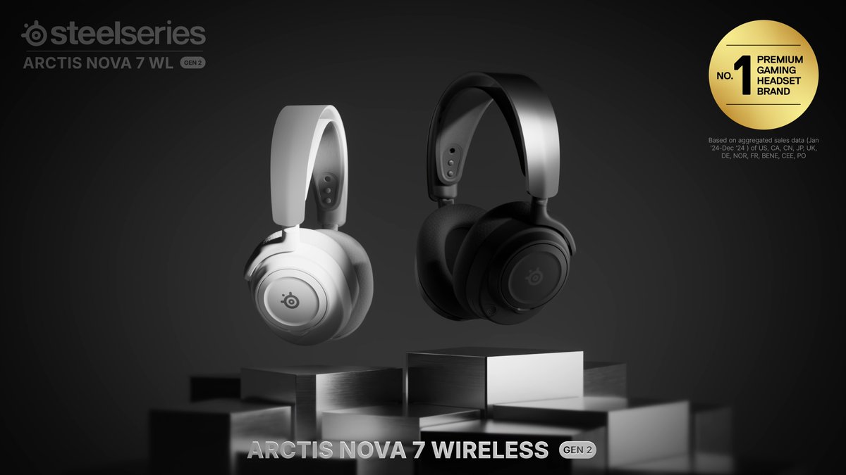 🏗️ premium build-quality 📱 Mobile App support 🤳 Simultaneous Bluetooth 🔋 50+ hour battery-life Arctis Nova 7 Gen 2 has arrived >