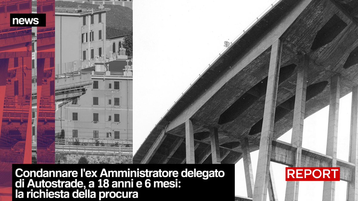 Condannare l'ex Amministratore delegato di Autostrade, a 18 anni e 6 mesi: la richiesta della procura. Per Michele Donferri Mitelli (ex direttore centrale maintenance e investimenti esercizio Aspi) sono stati chiesti 15 anni e 6 mesi. Vi avevamo fatto ascoltare i suoi audio.