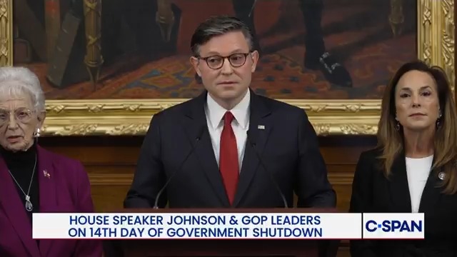 .Speaker Mike Johnson praises President Trump’s Gaza ceasefire deal: “We’re going to embark upon a project together — to rally speakers and presidents of parliaments around the world so that we will jointly nominate President Donald J. Trump for next year’s Nobel Peace Prize."