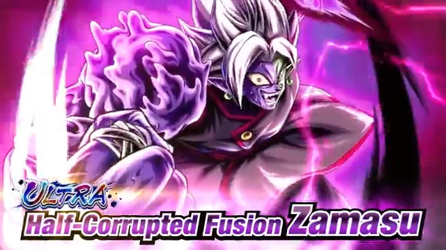 ◥◣New Character Info!◢◤ ULTRA "Half-Corrupted Fusion Zamasu" from Episode: "Future" Trunks Saga (S) joins the fight! #DBLegends #DragonBall