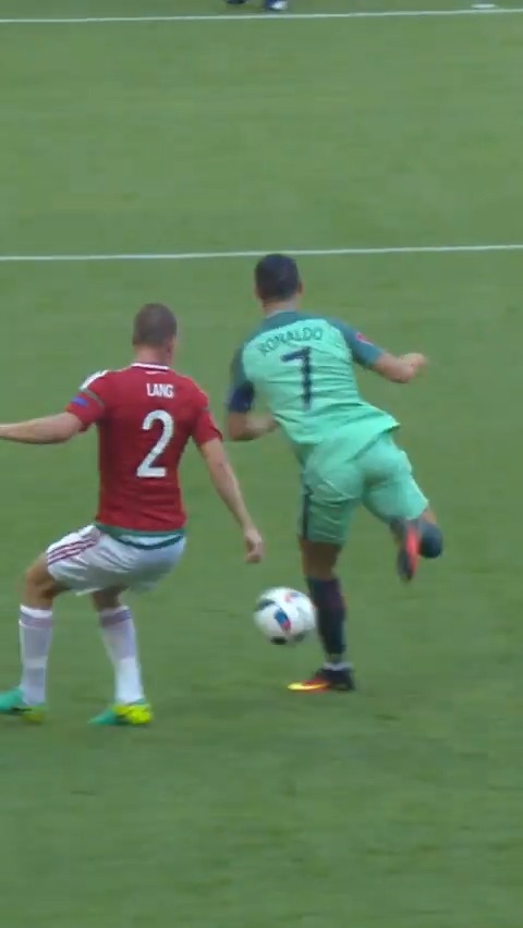 Ronaldo improvising 😏 #WCQ