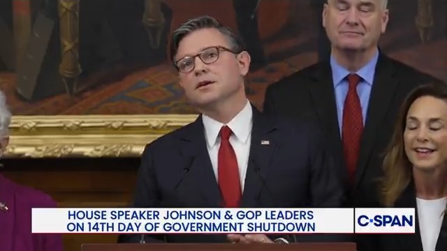 .Speaker Mike Johnson on Epstein files: "You can't just wave a wand and just, you know, open the floodgates. You have to make sure that the victims don't suffer additional harms … More is coming out. We're for all of it coming out as soon as possible."