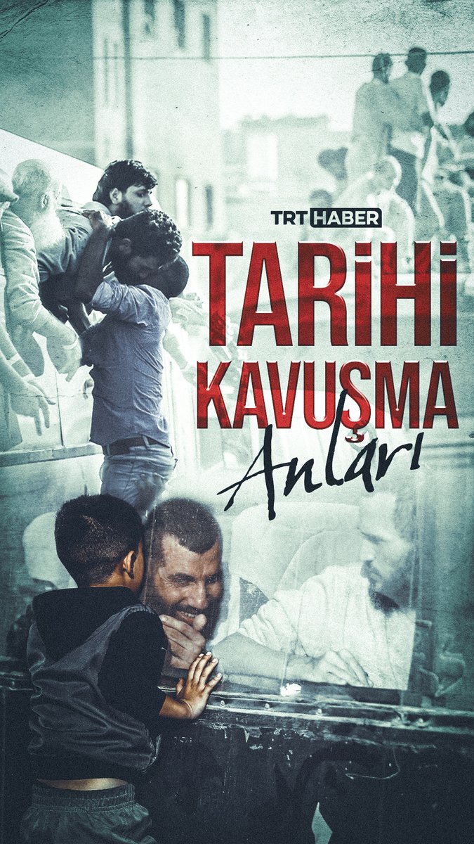 Kimi yıllar sonra kavuştu evladına, annesine, babasına... Kiminin de karşılayacak kimsesi kalmamıştı dünyada... Haydut İsrail'in esaretinden kurtarılan Filistinliler özgürlüğe ilk adımı böyle attı.