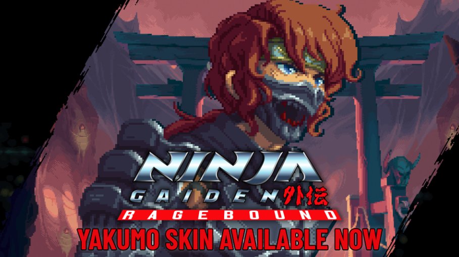 NINJA GAIDEN 4 is only one week away! ⚔️ Celebrate early with the new Yakumo skin, available NOW in NINJA GAIDEN: Ragebound with its FREE update!