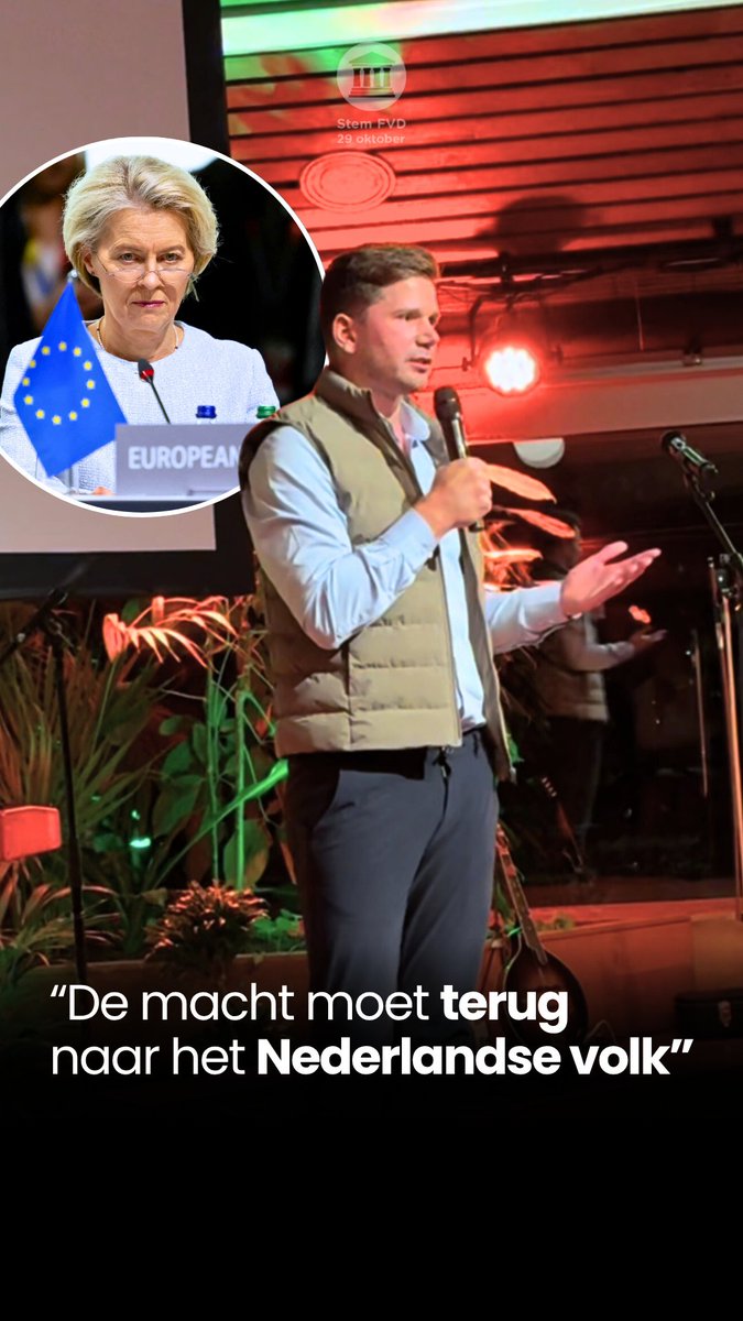 Het Nederlandse volk heeft niet of nauwelijks invloed op de hoogste regels die in ons land gelden. Dat is niet democratisch. Forum voor Democratie wil de macht teruggeven aan de Nederlanders. Stem 29 oktober op FVD voor een soeverein Nederland!