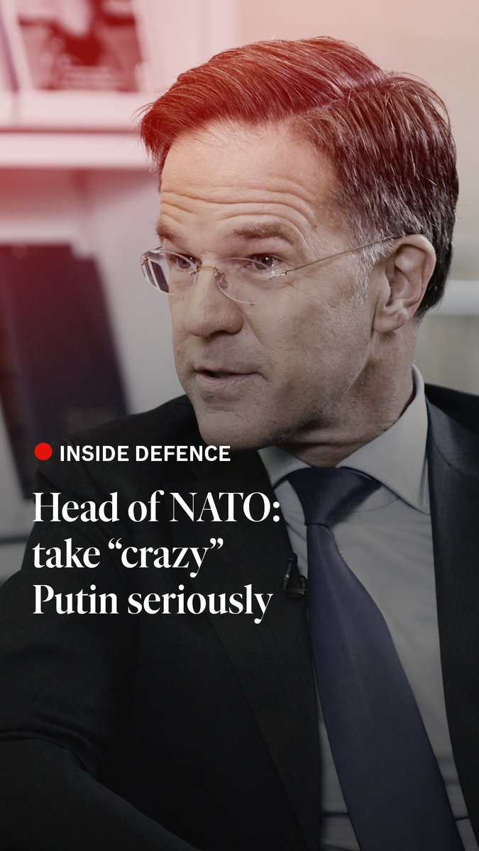 The transatlantic alliance is facing its toughest test since the cold war. Shashank Joshi, our defence editor, sat down with Mark Rutte, the head of NATO, to discuss Vladimir Putin and the war in Ukraine, the growing threat from China, and dealing with Donald Trump. Watch the full interview, as part of our new video series “The Economist Insider”, on Tuesday October 14th at 6pm London time: