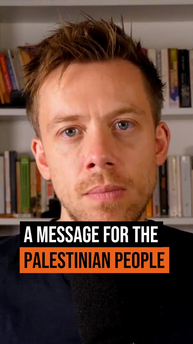 A message for the Palestinian people: Your spirit, your determination has inspired so many people all over the world. And one day, you will not just free Palestine - you will free us all.