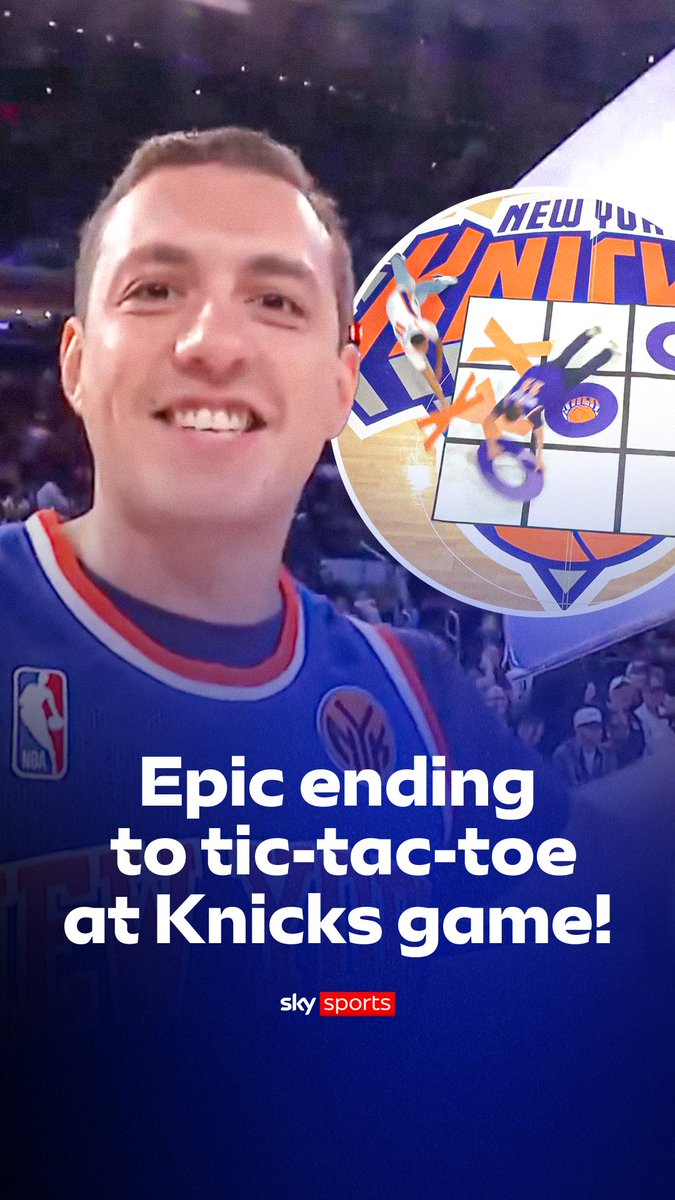 Stick around for the ending to this NBA x Tic Tac Toe halftime game event ❌ 🏀 ⭕️