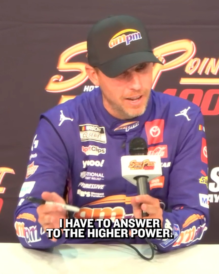 A special tie to Coach. Denny Hamlin opens up about his relationship with Joe Gibbs.