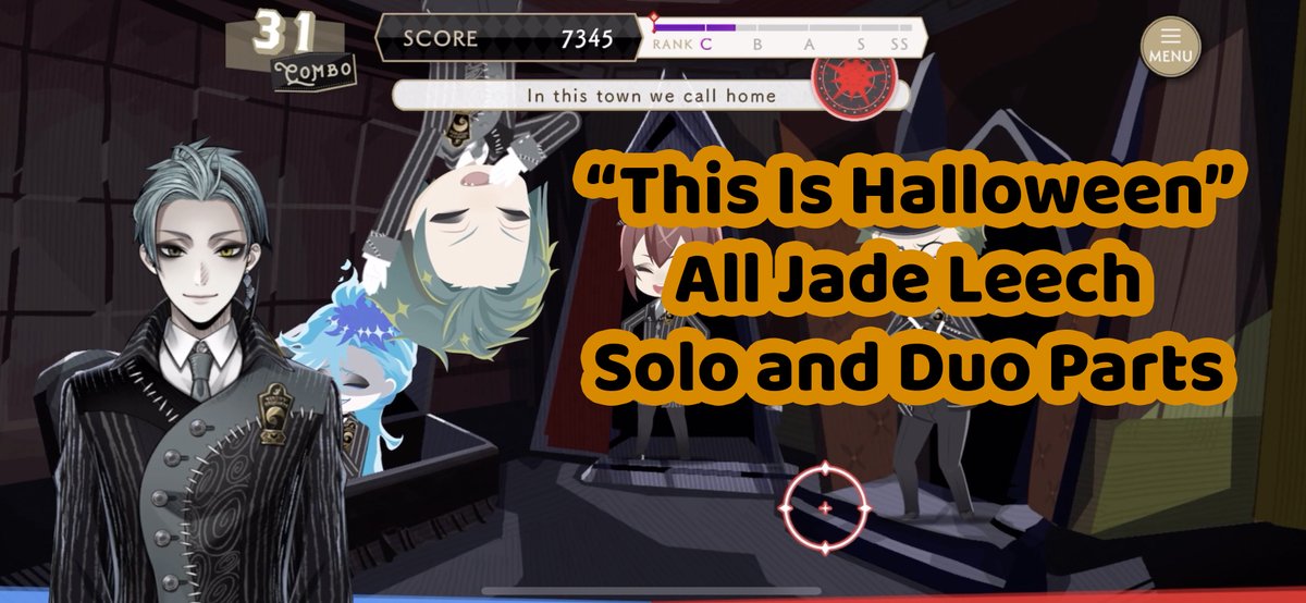 Twisted Wonderland Nightmare Before Christmas event rerun is happening now in the JP version of the game, so I just wanna bring back this video of Jade Leech’s Japanese VA singing his lines from “This Is Halloween” fluently in English 🎃