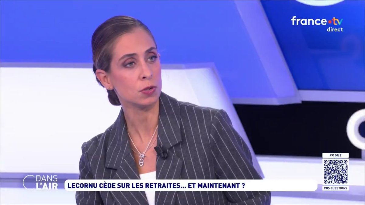 "Il semble que #Lecornu et la #gauche avancent masqués. Car ne pas utiliser le 49.3 signifie qu'il faudra aller à l'accord, ça peut prendre beaucoup de temps ! Donc il faut être sûr que cette suspension figurera bien dans la loi de financement de la #SécuritéSociale." A-C Bezzina