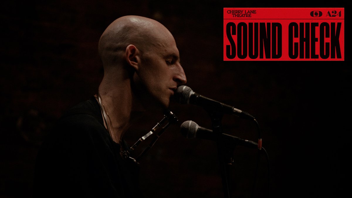 Introducing Sound Check: a new music series shot on stage at the historic Cherry Lane Theatre. Mark William Lewis' full performance, directed by Danica Kleinknecht now on A24 YouTube.