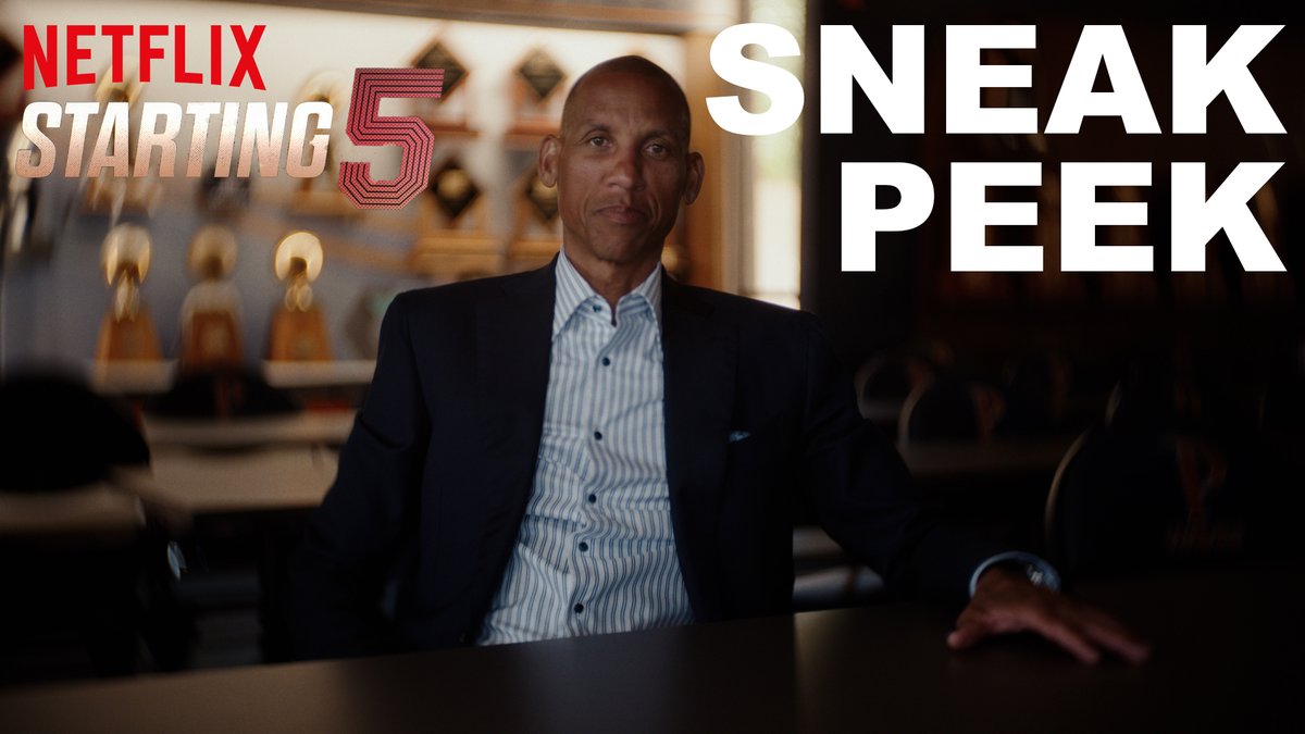 Netflix Starting 5 Sneak Peek Netflix Sports Sharing a moment from my final interview.