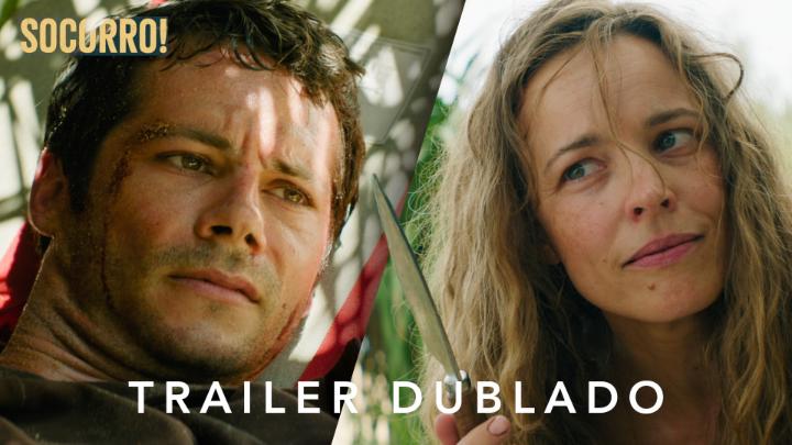 TERROR! Trailer dublado do filme "Socorro" (Send Help), do diretor Sam Raimi, estrelando Rachel McAdams e Dylan O'Brien. 🩸