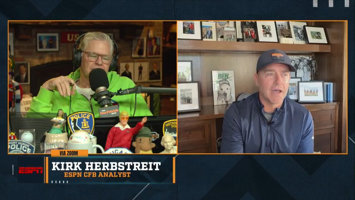 "They (Indiana) deserve all the credit in the world. In fact, this week I have them at #1 in the country, just slightly ahead of Ohio State, just because of what they did against Illinois and against Oregon." – Kirk Herbstreit with high praise for #Indiana.