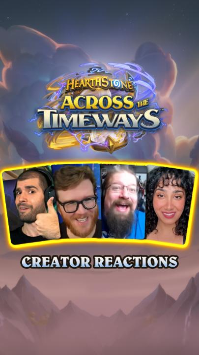 Not saying we have some of the best creators in the biz, but... Hearthstone Creators = 🏆 ICYMI, here are some of the reveals from last week!
