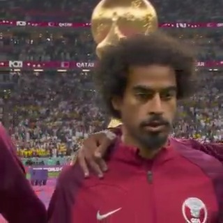 العنابي يُزين سماء المونديال 🇶🇦 #FIFAWorldCup